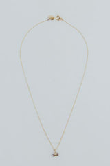 Wings Hawaii Banded Crystal Charm Necklaces imperial topaz 14k gold fill  thumbnail