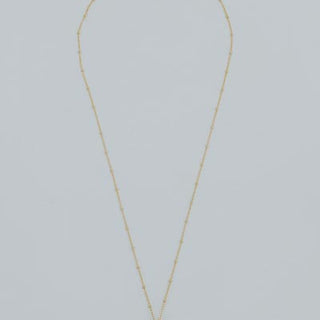 Bullet Charm Necklace - Pink Tourmaline
