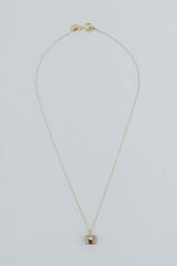 Wings Hawaii Banded Crystal Charm Necklaces watermelon tourmaline 14k gold fill  thumbnail