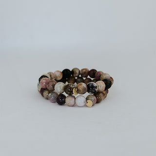 Stretchy Bracelet Large - Tourmaline