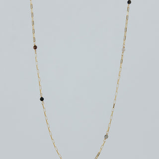 21 Stone Layering Necklace