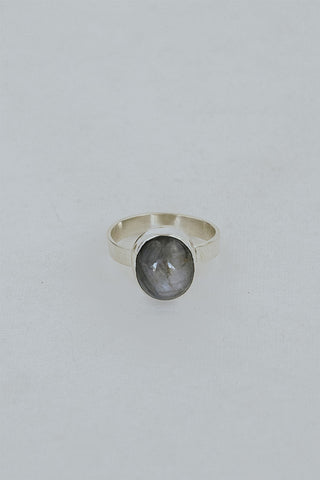 Blue Slate Star Sapphire Ring
