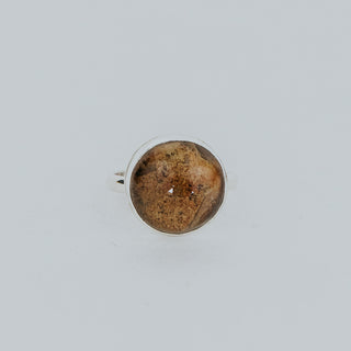 Bezel Set Rings - Chlorite Quartz