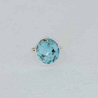 Round Persian Turquoise Ring