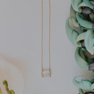 Mermaid Necklace | Bi-Color Topaz - 14K