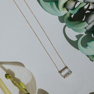 Mermaid Necklace | Bi-Color Topaz - 14K