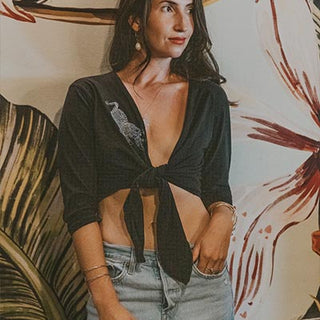 Wrap Top - Black