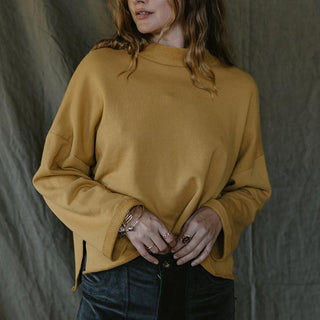 Boxy Long Sleeve - Marigold