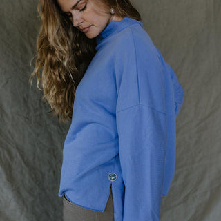 Boxy Long Sleeve - Periwinkle