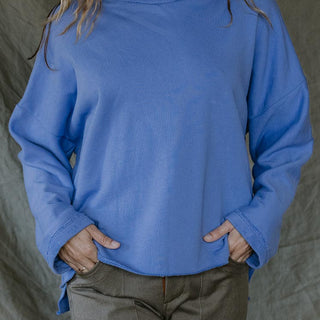 Boxy Long Sleeve - Periwinkle