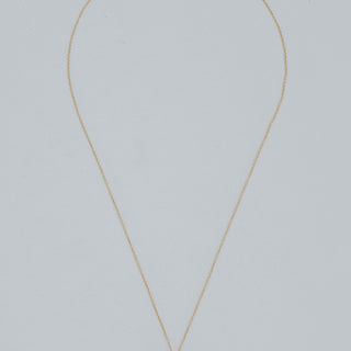 Bullet Charm Necklace -  Imperial Topaz 14k