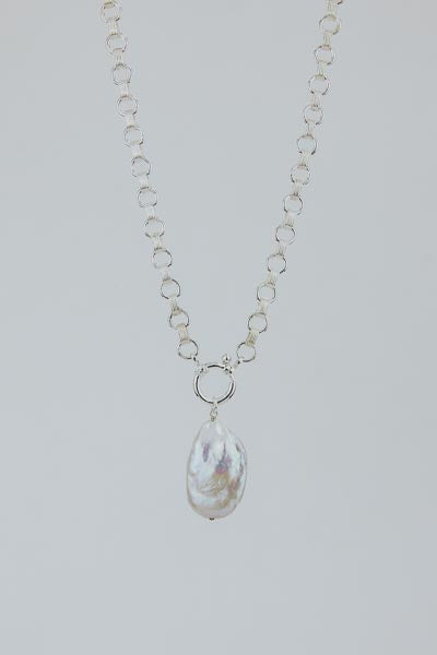 Chain Reaction Choker - Silver