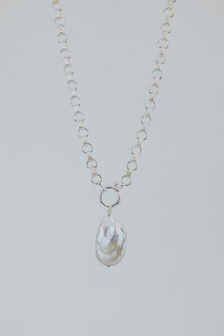 Chain Reaction Choker - Silver