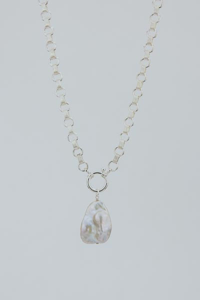 Chain Reaction Choker - Silver