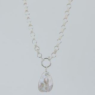 Chain Reaction Choker - Silver