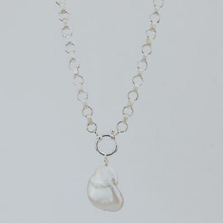 Chain Reaction Choker - Silver