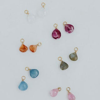 Loose Charms for Hoops - Gemstones
