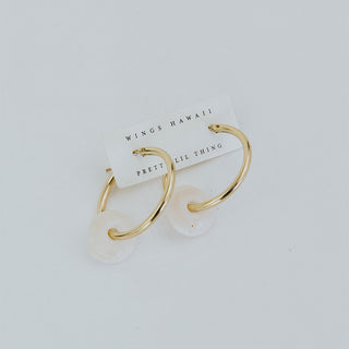 Extra Large Puka Hoop Earrings