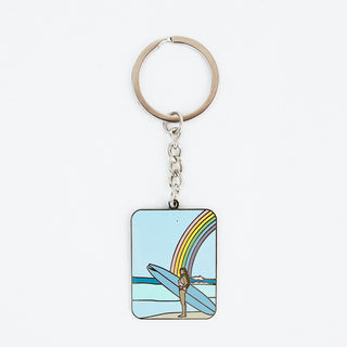 Wings Hawaii Enameled Keychains