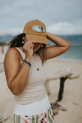 Dad Hat - Classic Rainbow Surfer