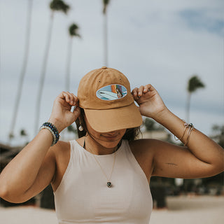 Dad Hat - Classic Rainbow Surfer