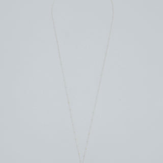 Single Shell Necklace - Cone Shell + Aquamarine