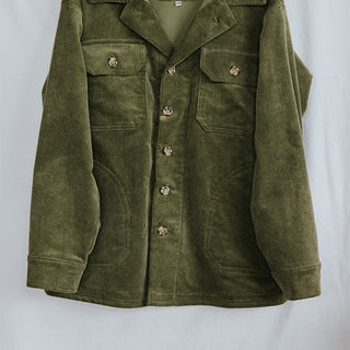 Corduroy Army Jacket - Green