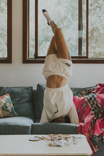 Heavy Jersey Shorts - Creme