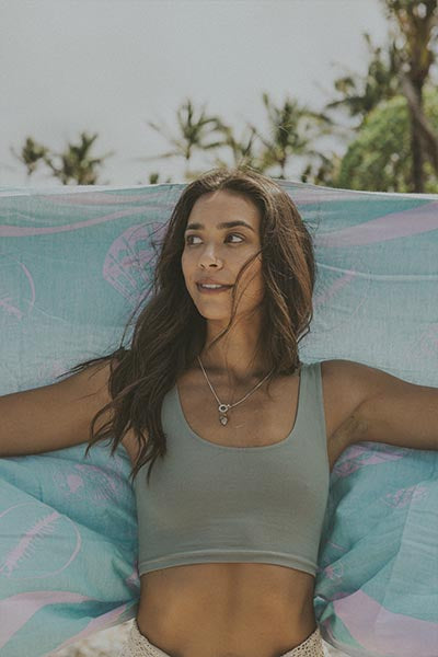 Cropped Bralette Tank