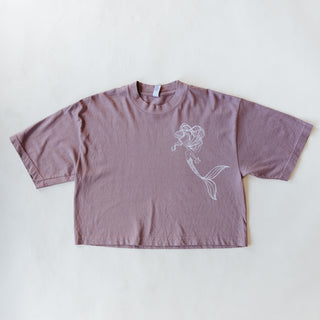 Oversized Cropped Tee - 1981