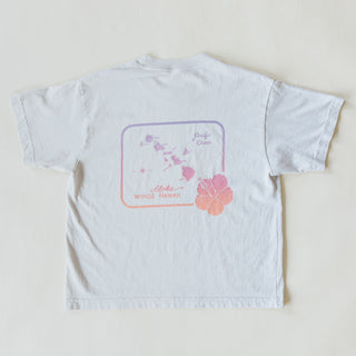Wide Tee - Hawaii Map