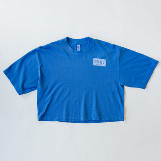 Oversized Cropped Tee - Wings Hawaii Store
