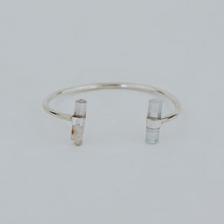 Banded Pink Tourmaline Cuff