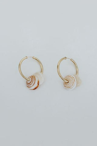 Bombucha Puka Endless Hoop Earrings