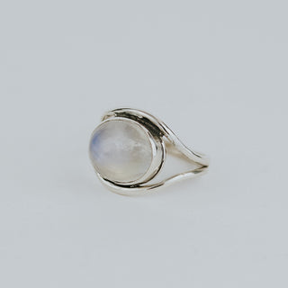 Evil Eye Ring - Moonstone