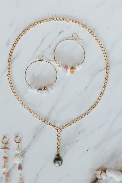 Tahitian Pearl Drop Necklace