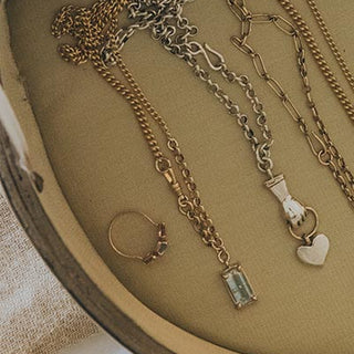 FOB Necklace - Bi-Color Aquamarine | GF
