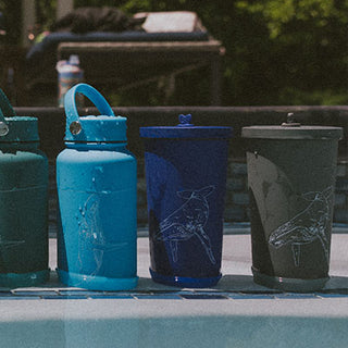 Humpback Whale Tumbler - Grey