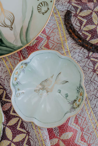 Footed Jewelry Dish - Unbound Mermaid