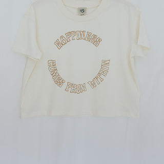 Happiness Crop Tee