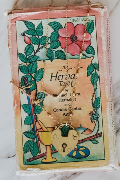 Heart Padlock Necklace