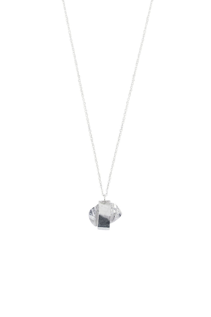 Banded Charm Necklace - Herkimer