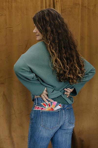Sun Pocket Upcyled Denim - #31 | M