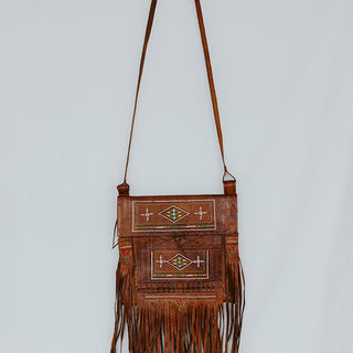 Moroccan Handcrafted Crossbody Bag - D