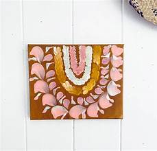 Leis fo Deis Painting - Pink Lei Stand 11x14"