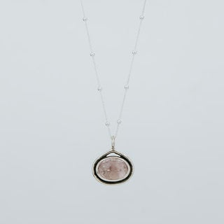 Evil Eye Necklace - Tourmaline SS