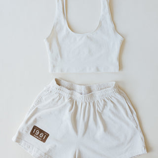 Heavy Jersey Shorts - Creme