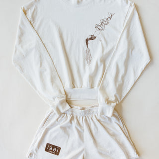 Heavy Jersey Shorts - Creme