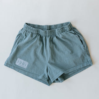 Heavy Jersey Shorts - Atlantic green