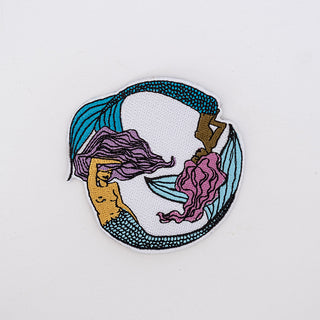 Embroidered Patch - Pisces Mermaids